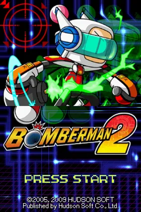 Bomberman 2 (Europe) (En,Fr,De,Es,It) screen shot title